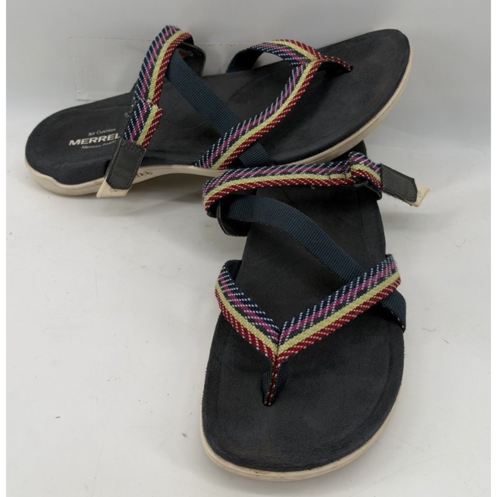 Merrell District Mendi Thing Sandals Woven Asymmetrical Straps Women's 10